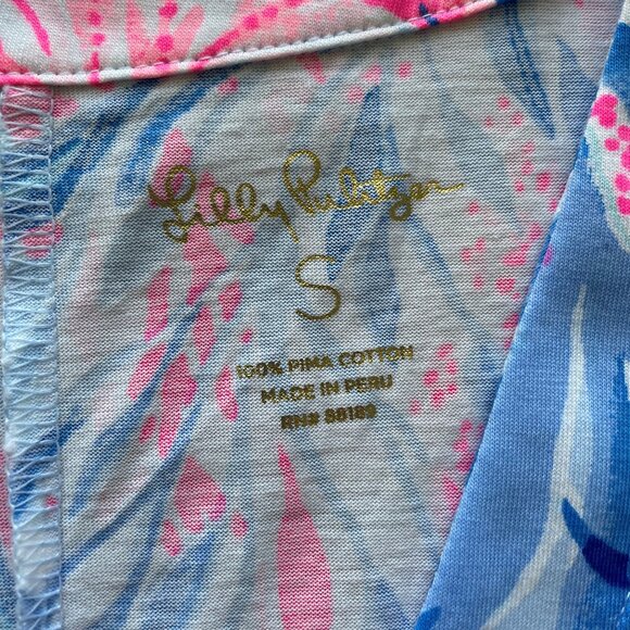 Lilly Pulitzer Amina Swing Dress in Kaleidoscope Coral Size Small - Picture 9 of 9